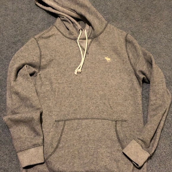 Abercrombie & Fitch Heather Gray Hoodie in XS. - Picture 2 of 5